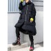 Fine plus size clothing winter jacket winter coats black hooded sleeveless Parkas for women